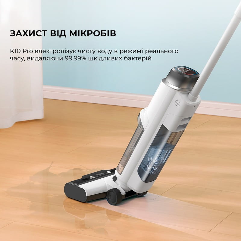 Аккумуляторный моющий пылесос Mova K10 Pro (BVC-T8)