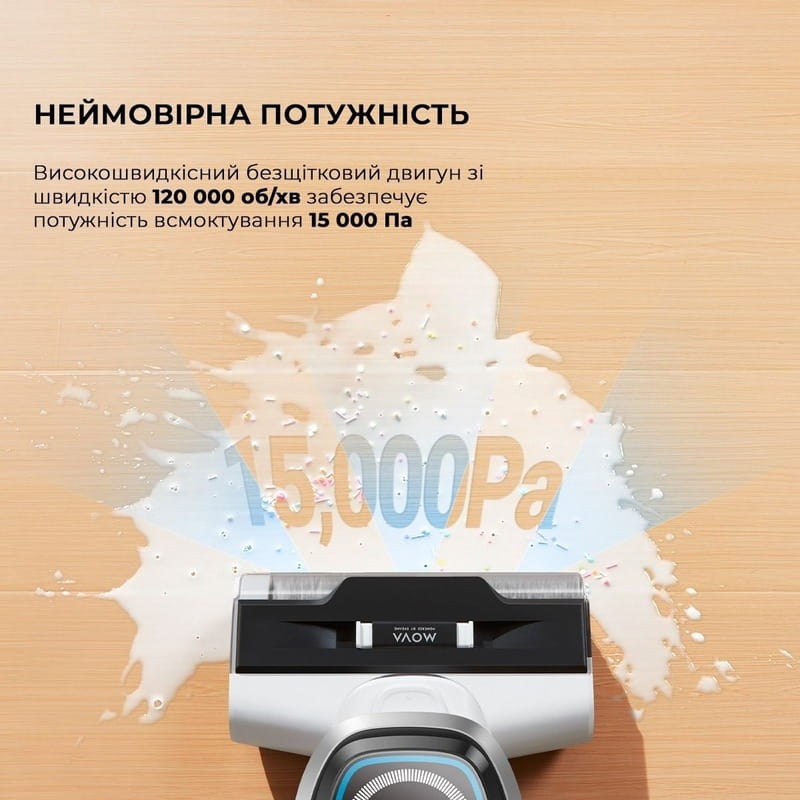 Аккумуляторный моющий пылесос Mova K10 Pro (BVC-T8)