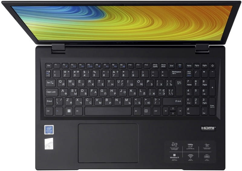 Ноутбук Prologix М15-710 (PLN15.CN4.8.S2.W11.006) Black
