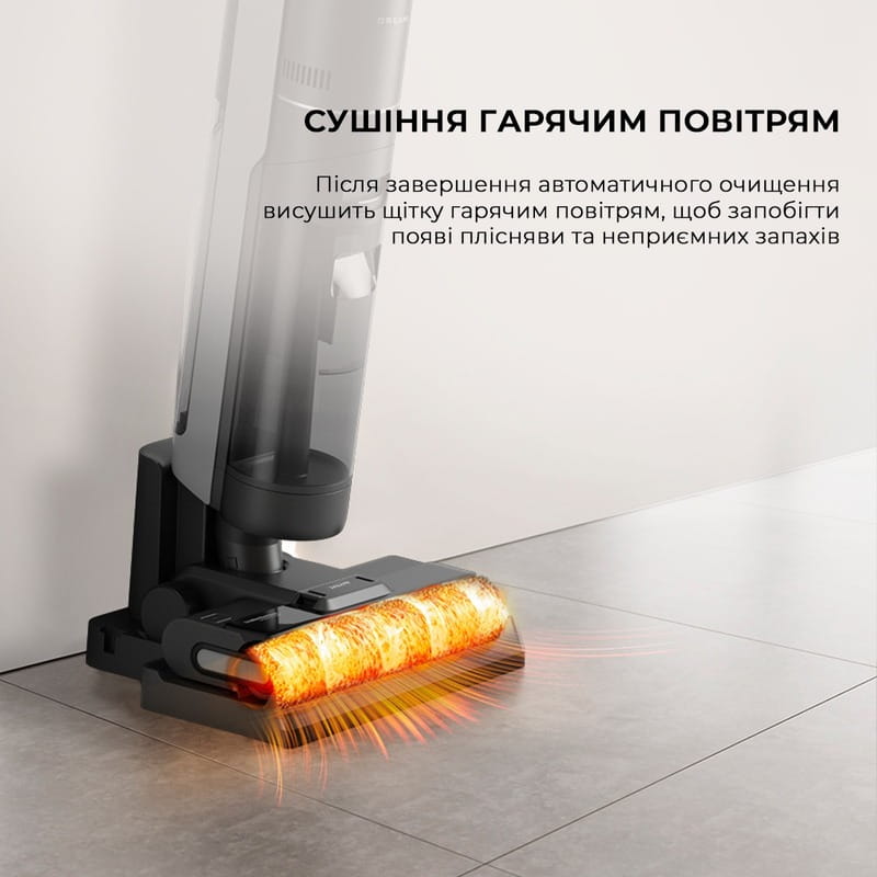 Аккумуляторный моющий пылесос Dreame Wet & Dry Vacuum Cleaner H12S (HHR30B)