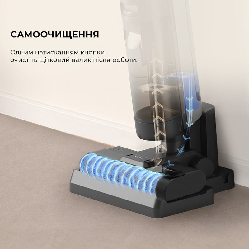 Аккумуляторный моющий пылесос Dreame Wet & Dry Vacuum Cleaner H12S (HHR30B)