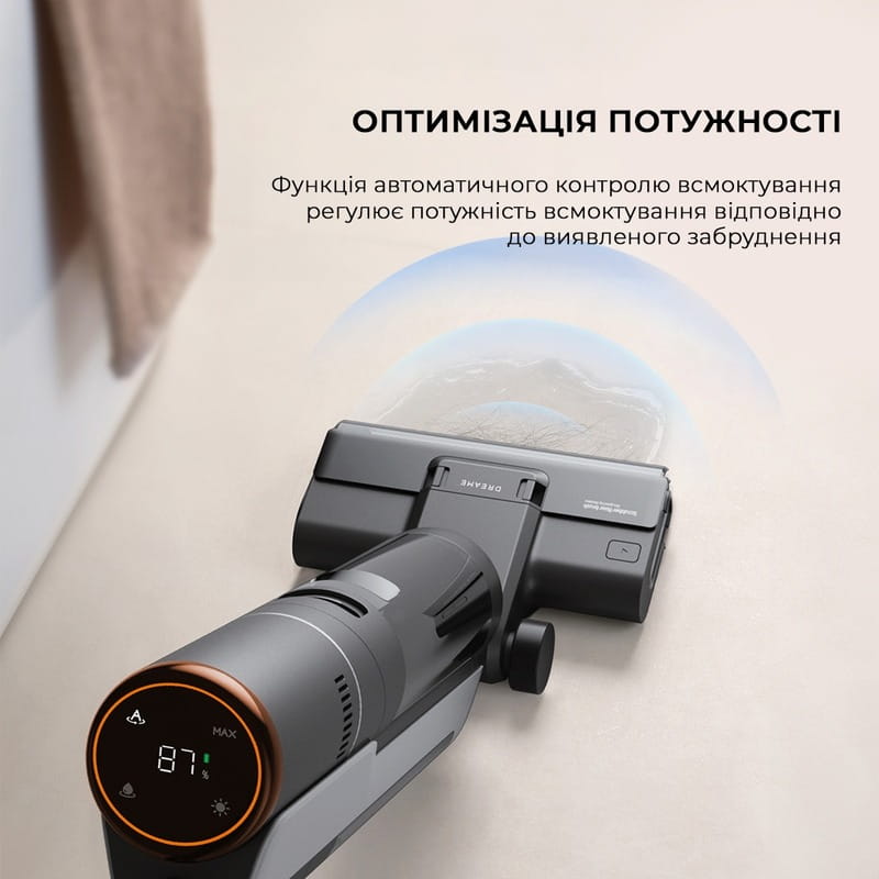 Аккумуляторный моющий пылесос Dreame Wet & Dry Vacuum Cleaner H12S (HHR30B)