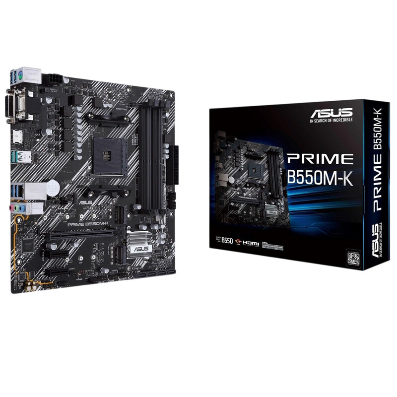 Материнская плата Asus Prime B550M-K Socket AM4
