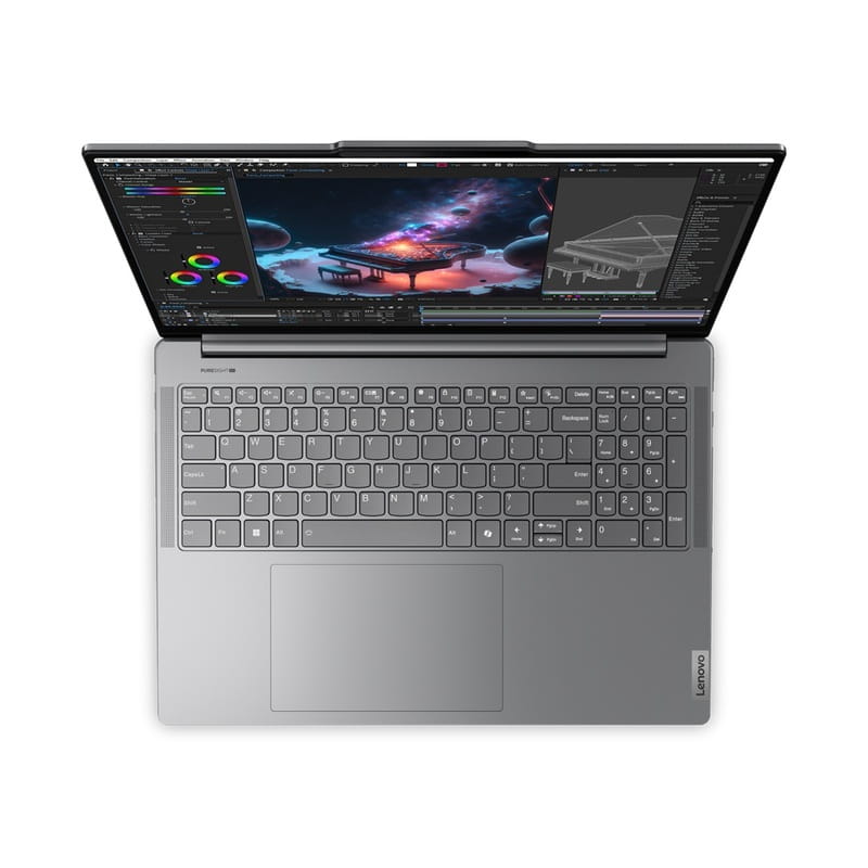 Ноутбук Lenovo Yoga Pro 9 16IMH9 (83DN005XRA) Luna Grey