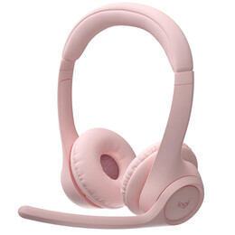 Bluetooth-гарнітура Logitech Zone 300 Wireless Rose (981-001412)