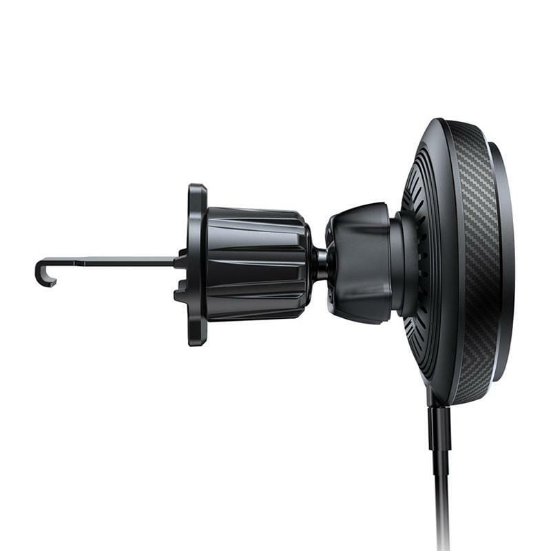 Беспроводное зарядное устройство СolorWay MagSafe 360° Air Vent 15W Black (CW-CHMW041Q-BK)
