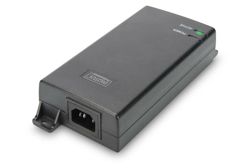 PoE-Инжектор DIGITUS PoE Ultra 802.3at, 10/100/1000 Mbps, Output max. 48V, 60W (DN-95104)