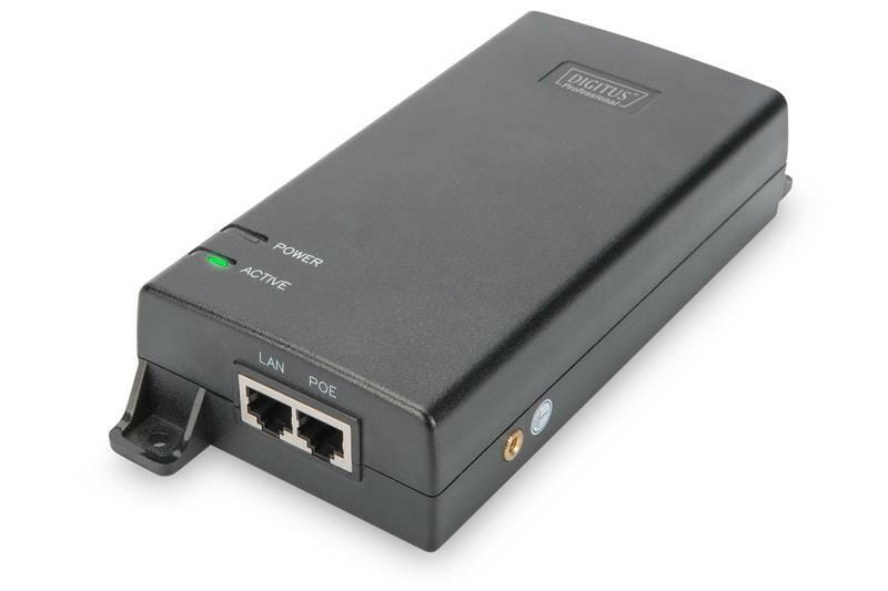 PoE-Инжектор DIGITUS PoE Ultra 802.3at, 10/100/1000 Mbps, Output max. 48V, 60W (DN-95104)