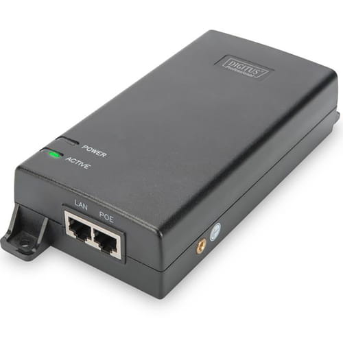 Фото - Інше для охорони Digitus PoE-інжектор  PoE Ultra 802.3at, 10/100/1000 Mbps, Output max. 48V, 60W  DN-95104 (DN-95104)