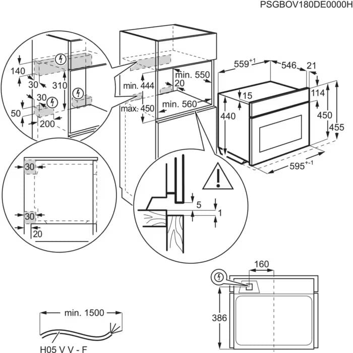 Духовой шкаф Electrolux EVM8E08V