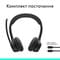Фото - Bluetooth-гарнитура Logitech Zone 300 Wireless Black (981-001407) | click.ua