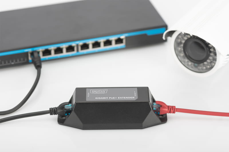 PoE-Инжектор Digitus PoE+ 802.3at, 10/100/1000 Mbps, 22W (DN-95123)