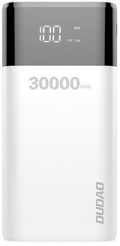 Универсальная мобильная батарея Dudao Power Bank K8Max 30000mAh White (6973687240776)