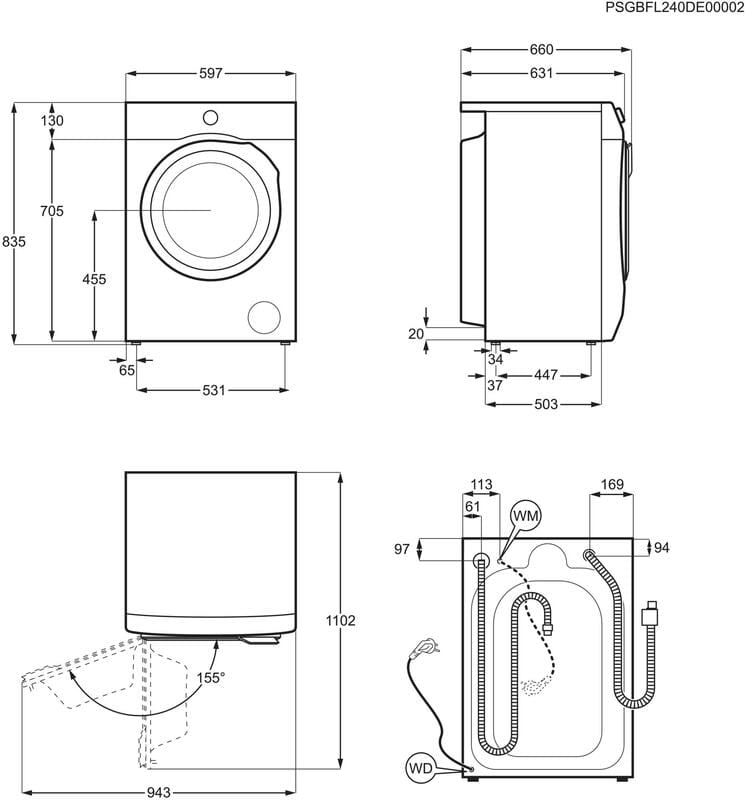 Пральна машина Electrolux EW7F3414U