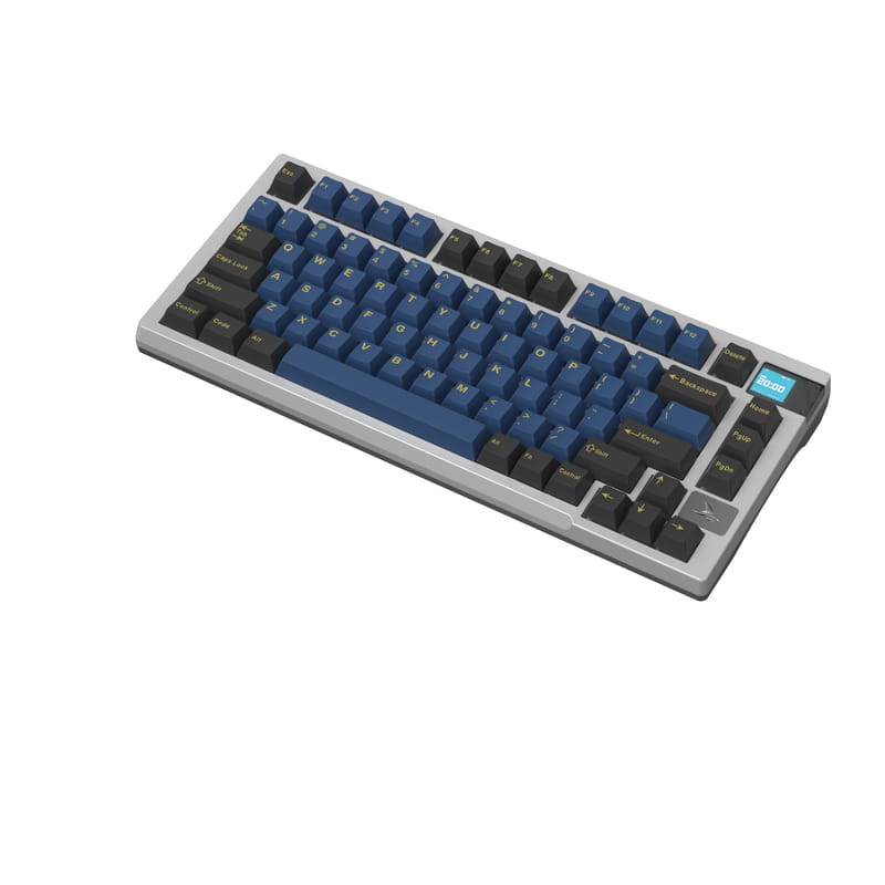 Клавиатура беспроводная Motospeed Darmoshark K8 Gateron Silver Pro Black-Blue (dmk8bgspro)