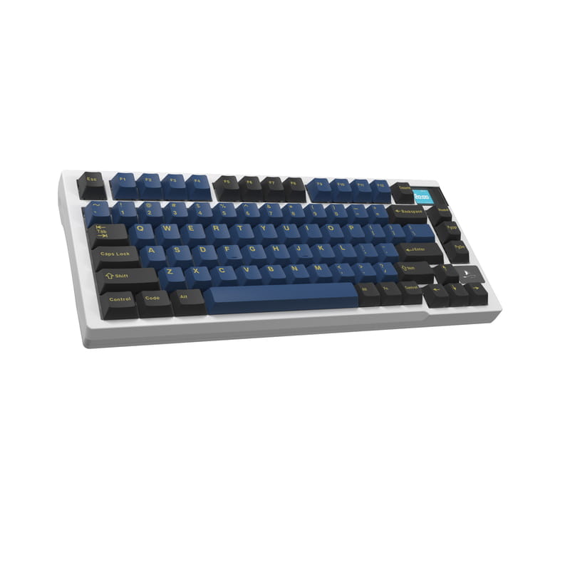 Клавиатура беспроводная Motospeed Darmoshark K8 Gateron Silver Pro Black-Blue (dmk8bgspro)