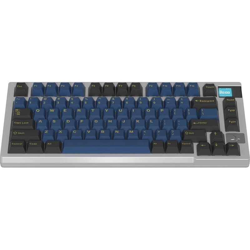 Клавиатура беспроводная Motospeed Darmoshark K8 Gateron Silver Pro Black-Blue (dmk8bgspro)