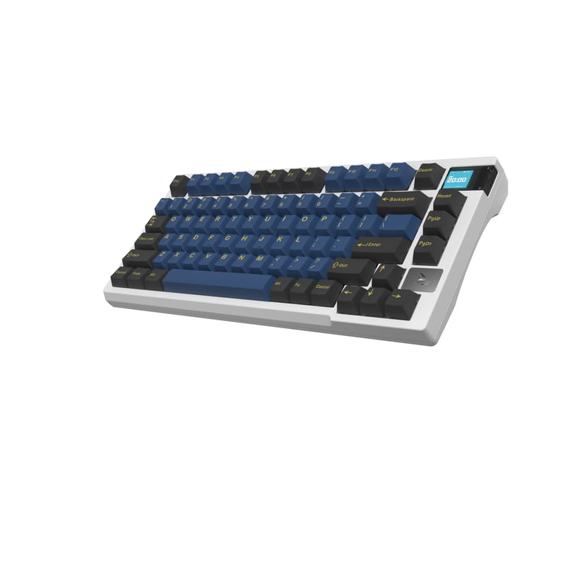 Клавиатура беспроводная Motospeed Darmoshark K8 Gateron Silver Pro Black-Blue (dmk8bgspro)