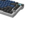 Фото - Клавіатура бездротова Motospeed Darmoshark K8 Gateron Silver Pro Black-Blue (dmk8bgspro) | click.ua