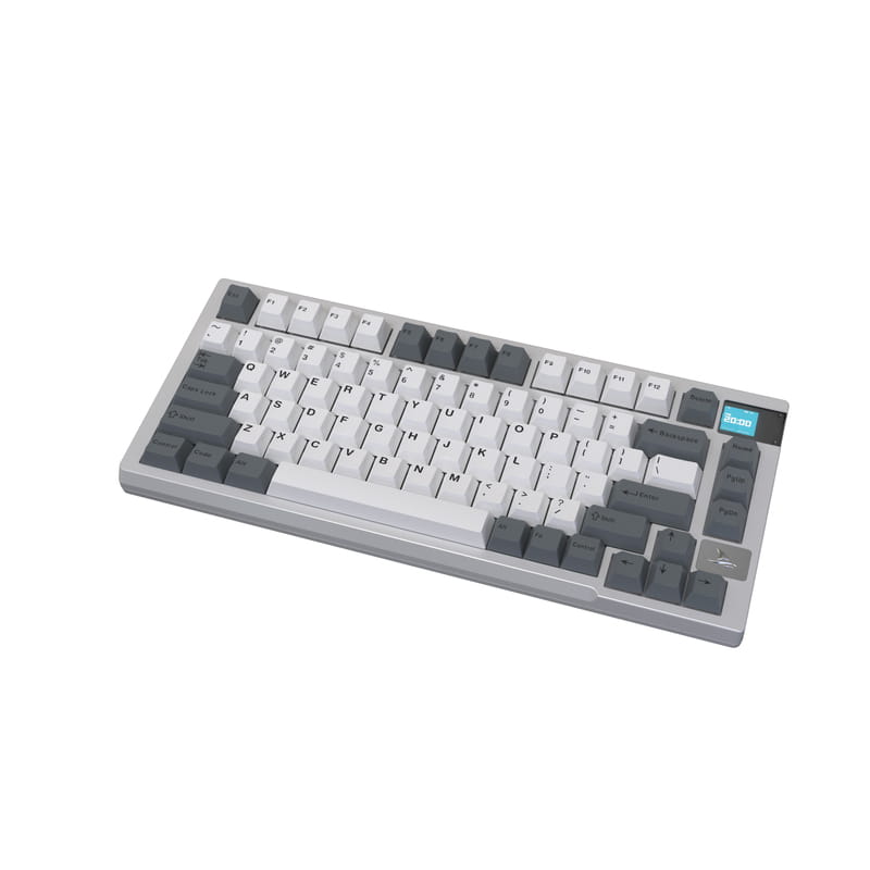 Клавиатура беспроводная Motospeed Darmoshark K8 Gateron Silver Pro White-Gray (dmk8wgspro)