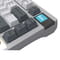Фото - Клавиатура беспроводная Motospeed Darmoshark K8 Gateron Silver Pro White-Gray (dmk8wgspro) | click.ua