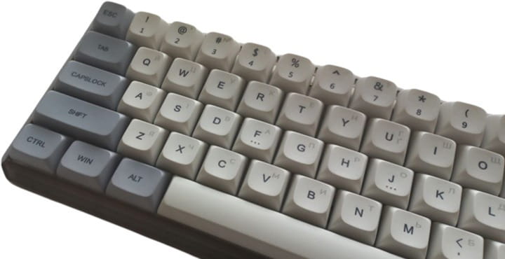 Клавіатура бездротова Motospeed Darmoshark K5 Gateron Silver Pro Light Gray (dmk5lgspro)