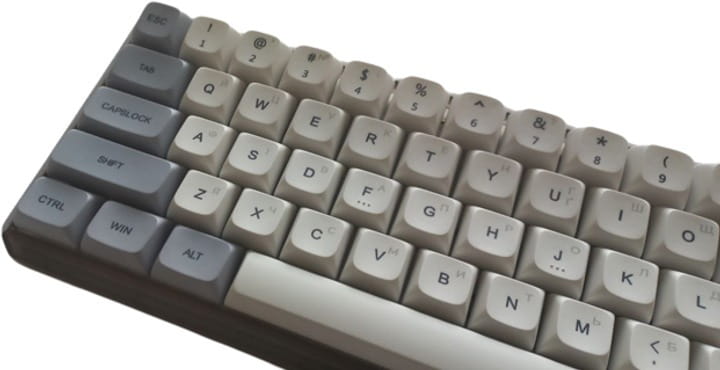 Клавіатура бездротова Motospeed Darmoshark K5 Gateron Yellow Pro Light Gray (dmk5lgypro)