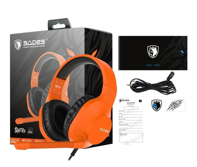 Гарнитура Sades SA-721 Spirits Orange (sa721orj)
