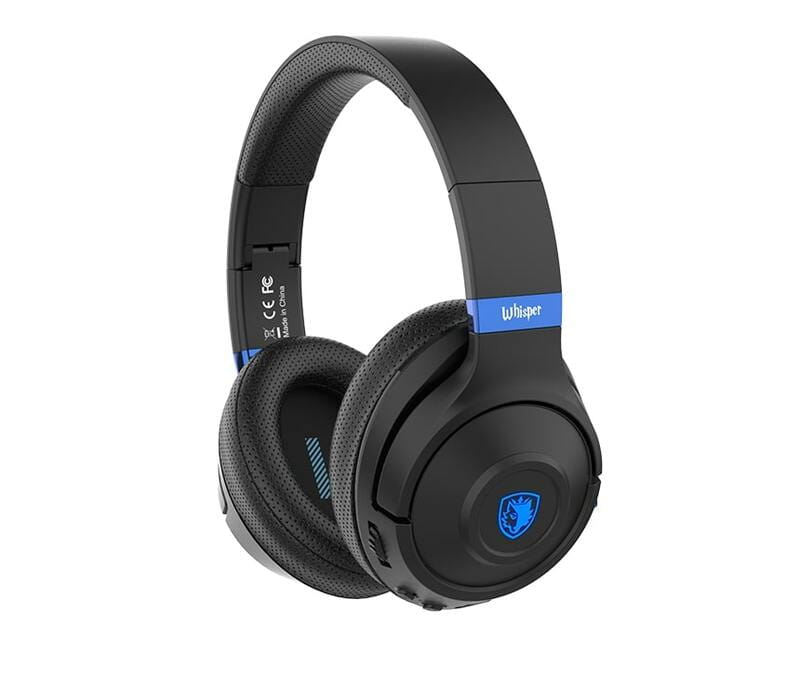 Bluetooth-гарнитура Sades SA-205 Whisper Black/Blue (sa205bkb)