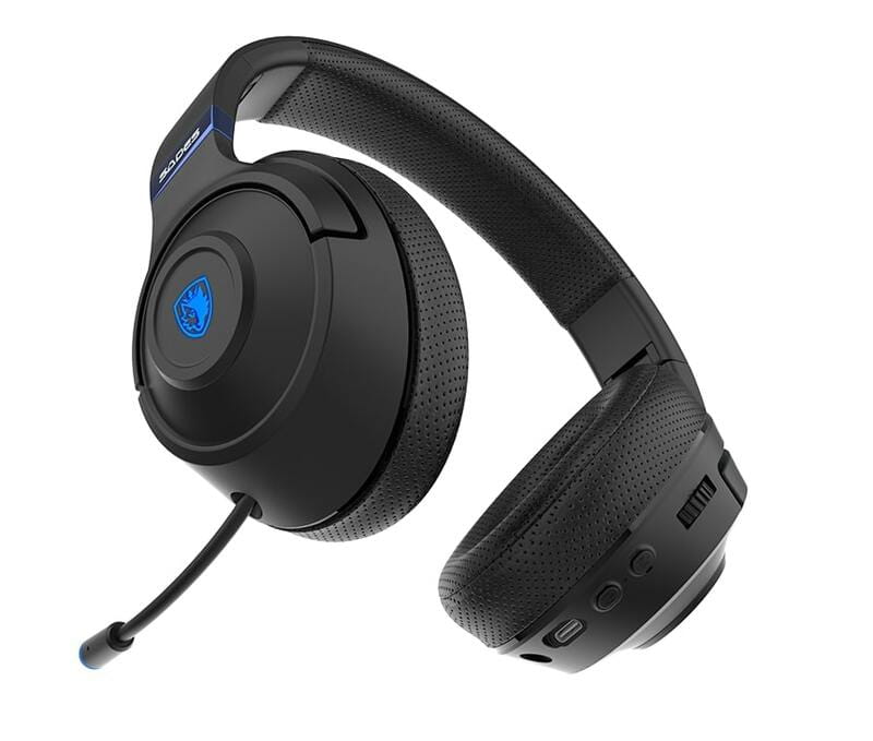 Bluetooth-гарнитура Sades SA-205 Whisper Black/Blue (sa205bkb)