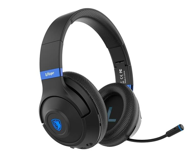 Bluetooth-гарнитура Sades SA-205 Whisper Black/Blue (sa205bkb)