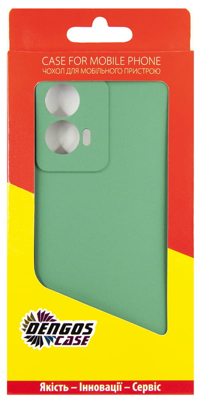 Чeхол-накладка Dengos Soft для Motorola Moto G24/Moto G24 Power Mint (DG-TPU-SOFT-58)