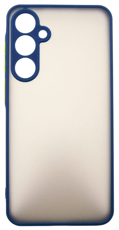 Чeхол-накладка Dengos для Samsung Galaxy A55 SM-A556 Blue (DG-KM-93) + защитное стекло