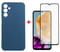 Фото - Чохол-накладка Dengos для Samsung Galaxy M15 SM-M156 Blue (DG-KM-89) + захисне скло | click.ua