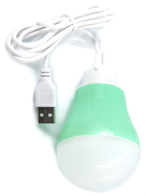 Комплект LED-ламп: светильник со встроенным аккумулятором 5V, 60W и USB LED лампа 5V, 5W с кабелем 1м (DG-2LED-02)