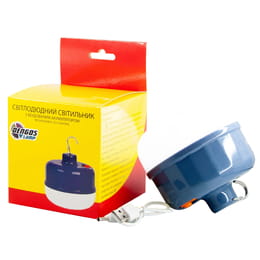 Комплект LED-ламп: светильник со встроенным аккумулятором 5V, 60W и USB LED лампа 5V, 5W с кабелем 1м (DG-2LED-03)