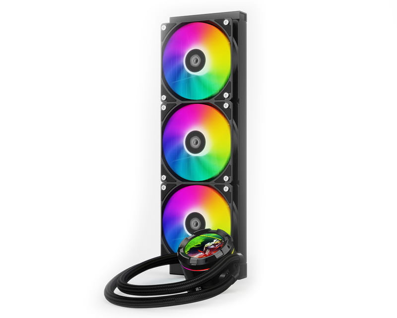 Система водяного охлаждения ID-Cooling Space LCD SL360 XE
