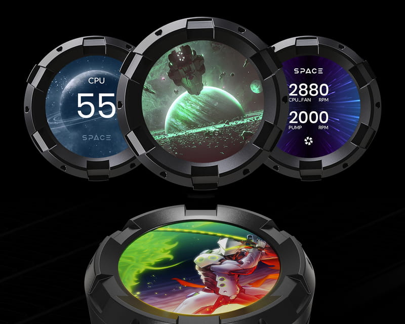 Система водяного охолодження ID-Cooling Space LCD SL360 XE