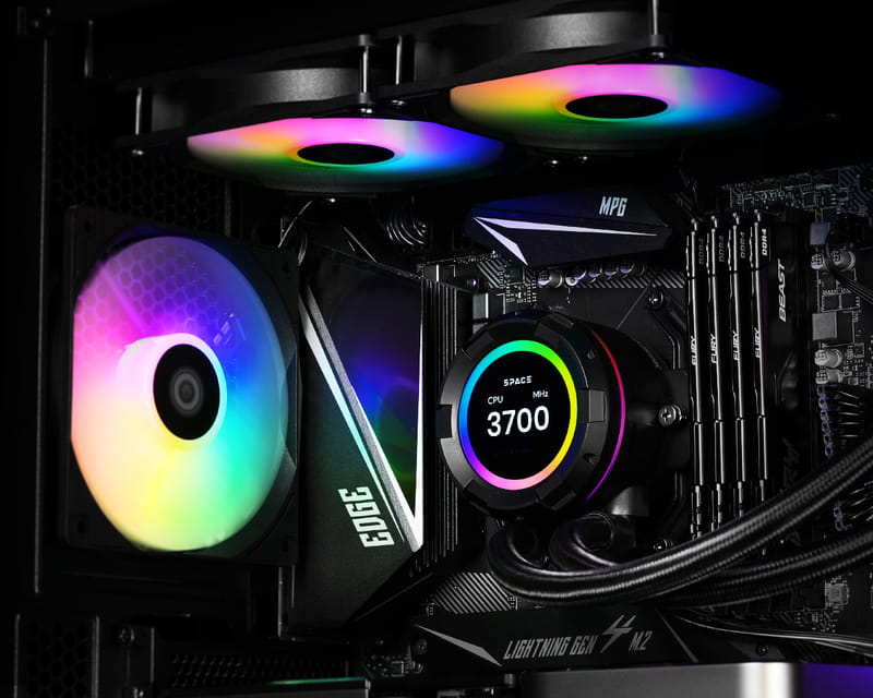 Система водяного охлаждения ID-Cooling Space LCD SL240 XE