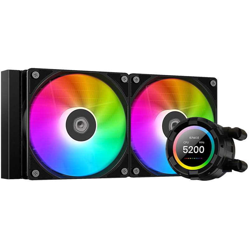 Система водяного охлаждения ID-Cooling Space LCD SL240 XE