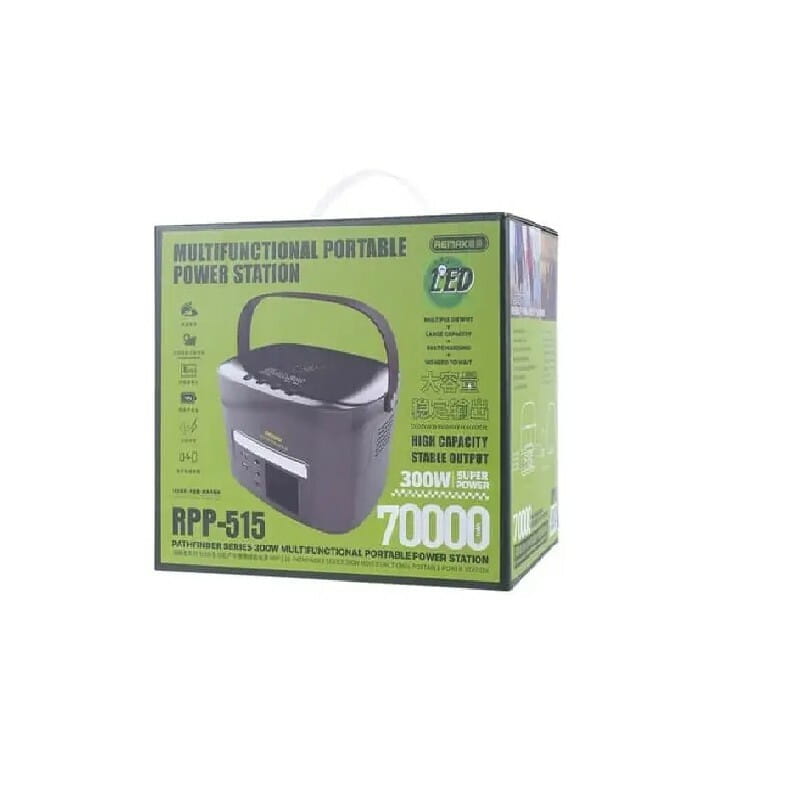 Зарядная станция Remax RPP-515 Pathfinder Series 300W 70000mAh Black (6954851206460)