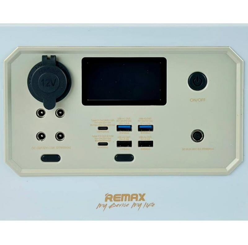 Зарядна станція Remax RPP-567 Dynasty Series 600W 168000mAh Gray (6954851207566)