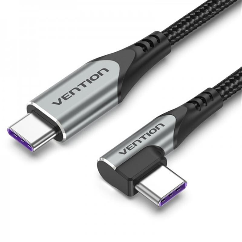 Кабель Vention USB-C - USB-C (M/M), 1 м, Grey (TAKHF)