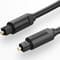 Фото - Кабель оптоволоконный Vention Optical Toslink, 1 m, Black (BAEBF) | click.ua