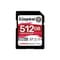 Фото - Карта памяти SDHC  512GB UHS-II/U3 Class 10 Kingston Canvas React Plus V60 SD R280/W150MB/s (SDR2V6/512GB) | click.ua