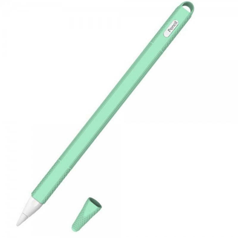 Чехол Goojodoq Hybrid Ear TPU для стилуса Apple Pencil 2 Light/Green (4001055094286LG)