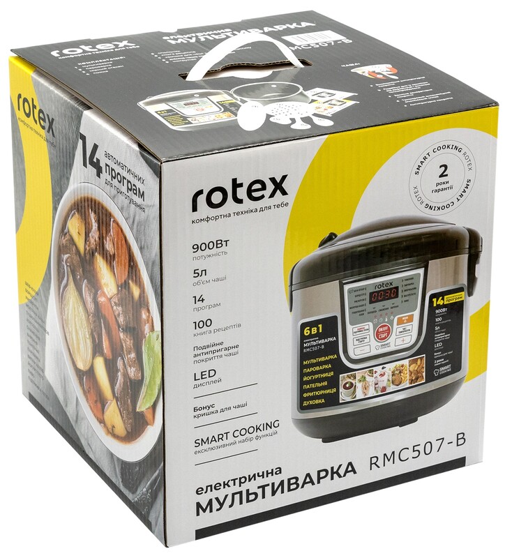 Мультиварка Rotex RMC507-B