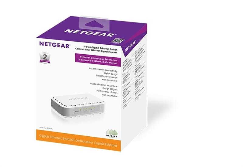 Комутатор Netgear GS605-400PES