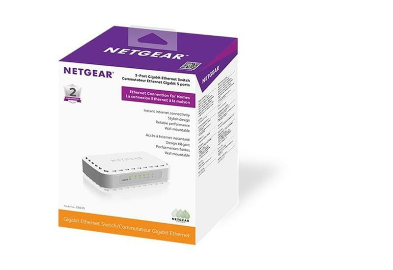 Коммутатор Netgear GS605-400PES