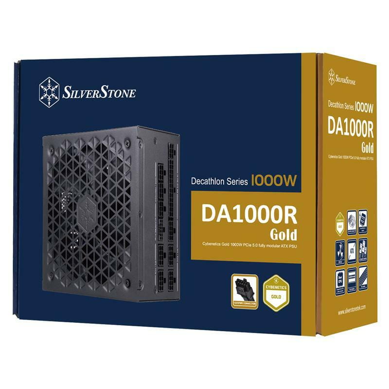 Блок питания SilverStone Decathlon Cybenetics DA1000R-GM 1000W (SST-DA1000R-GM)